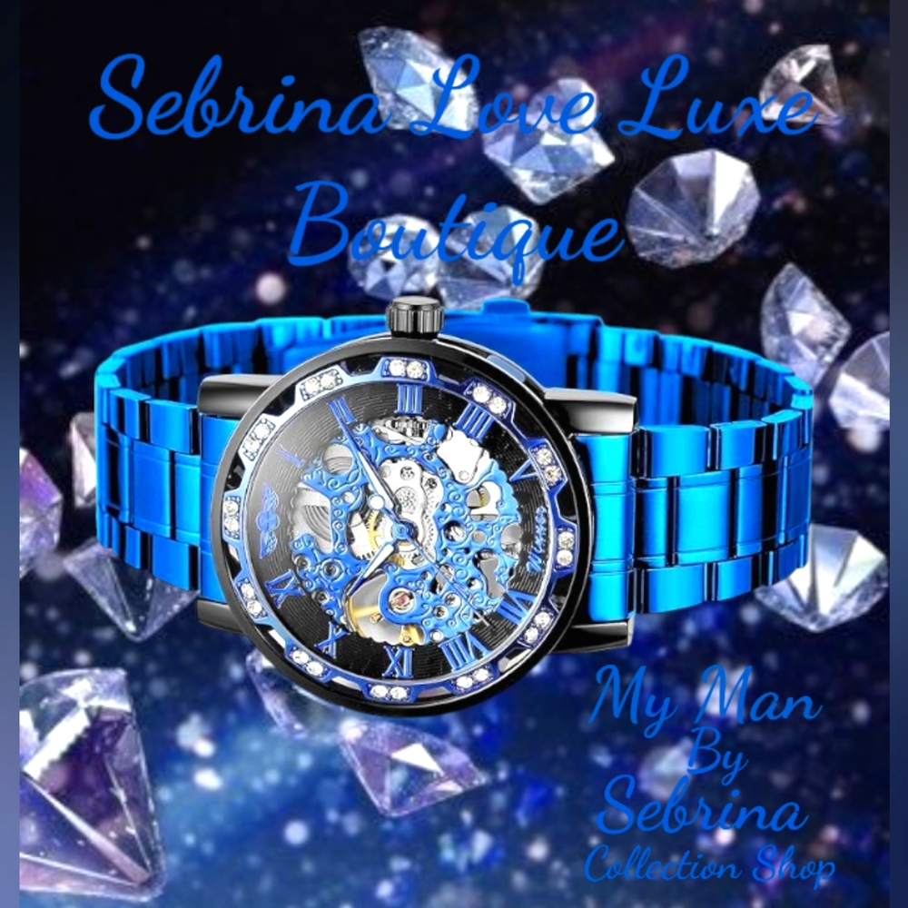 Cobalt Blue Men's Watch